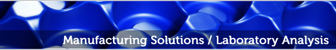 Manufacturing Solutions: Laboratory Analysis